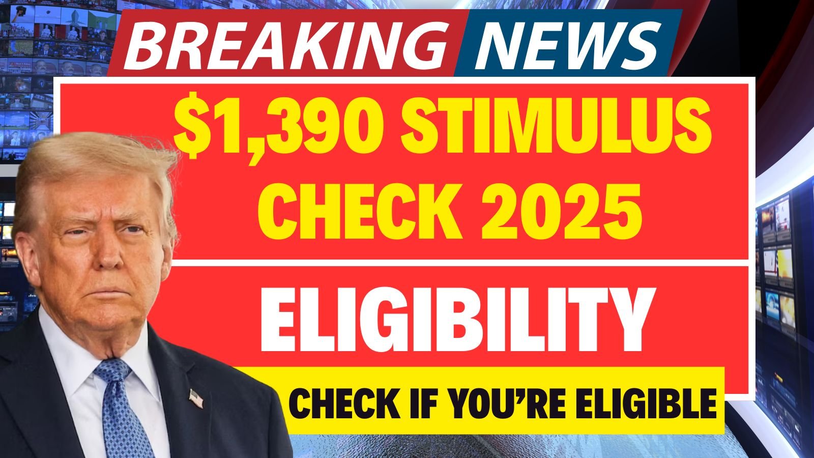 $1,390 Stimulus Check 2025