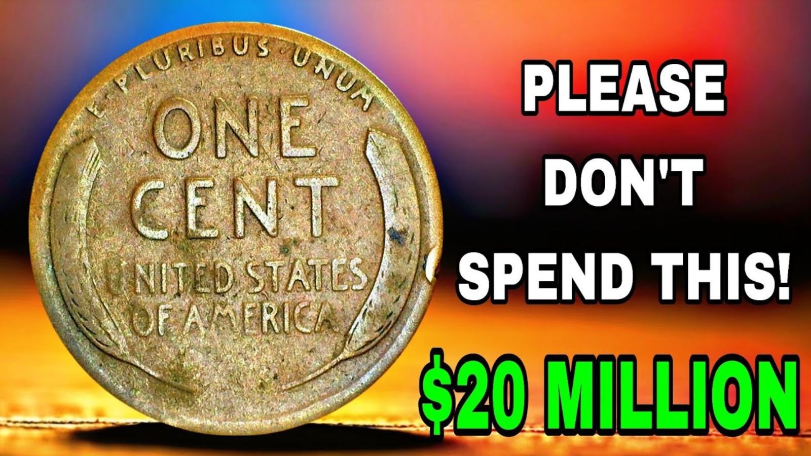 $20 Million Wheat Penny