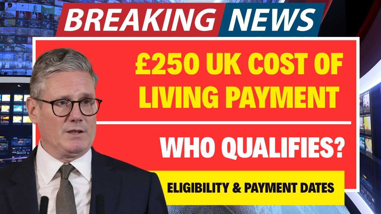 £250 UK Cost of Living Payment