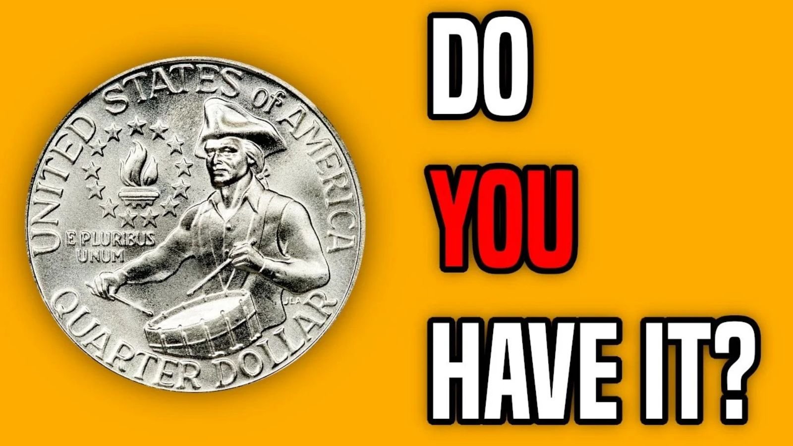 Rare Bicentennial Quarter